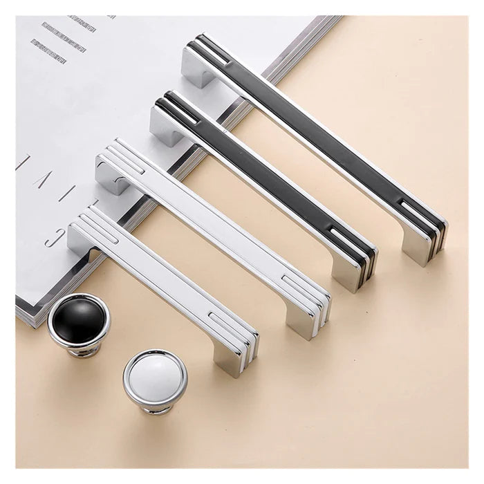 Modern Unique Chrome Kitchen Cabinet Handles