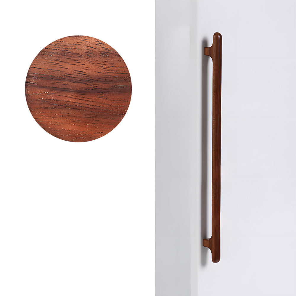 Black Walnut Wooden Cupboard Handles & Cabinet Knobs