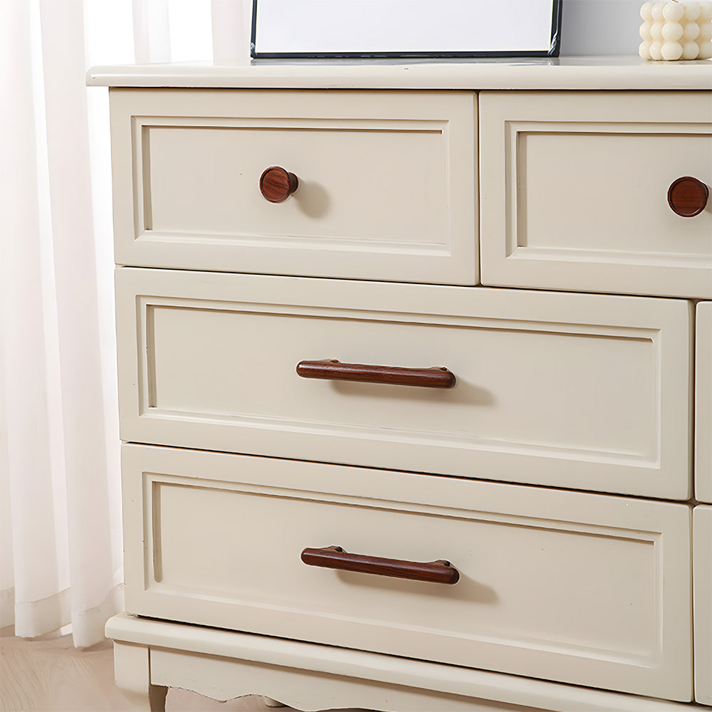 Black Walnut Wooden Cupboard Handles & Cabinet Knobs
