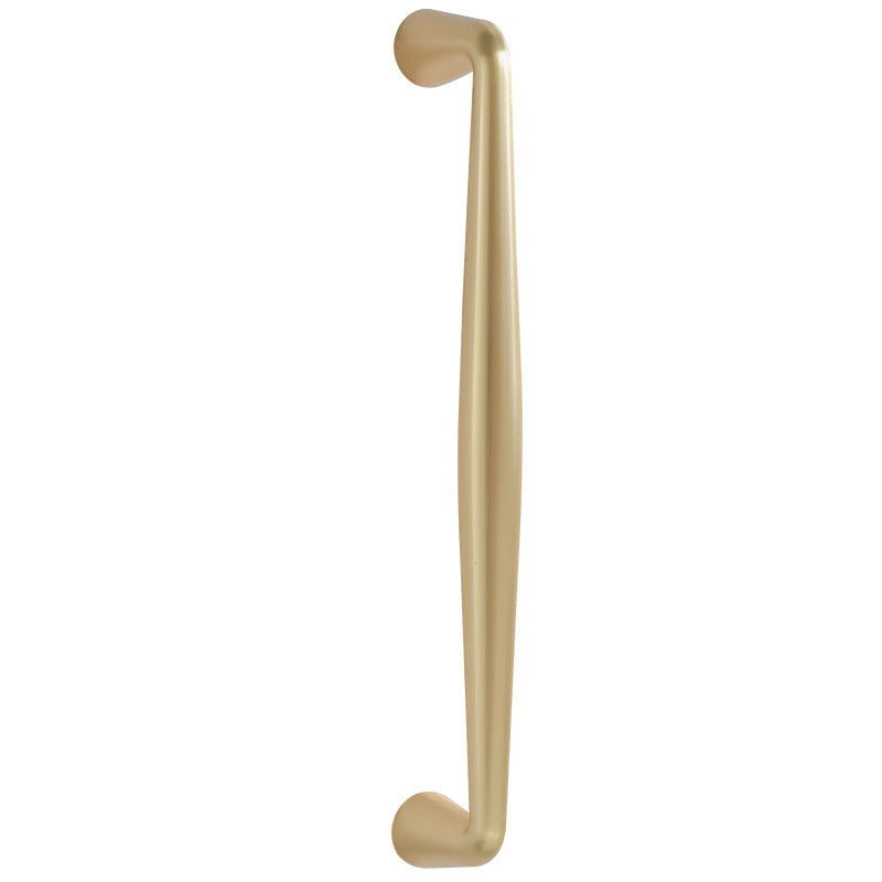 Brushed Gold Zinc Alloy Cabinet Handles for Furniture
