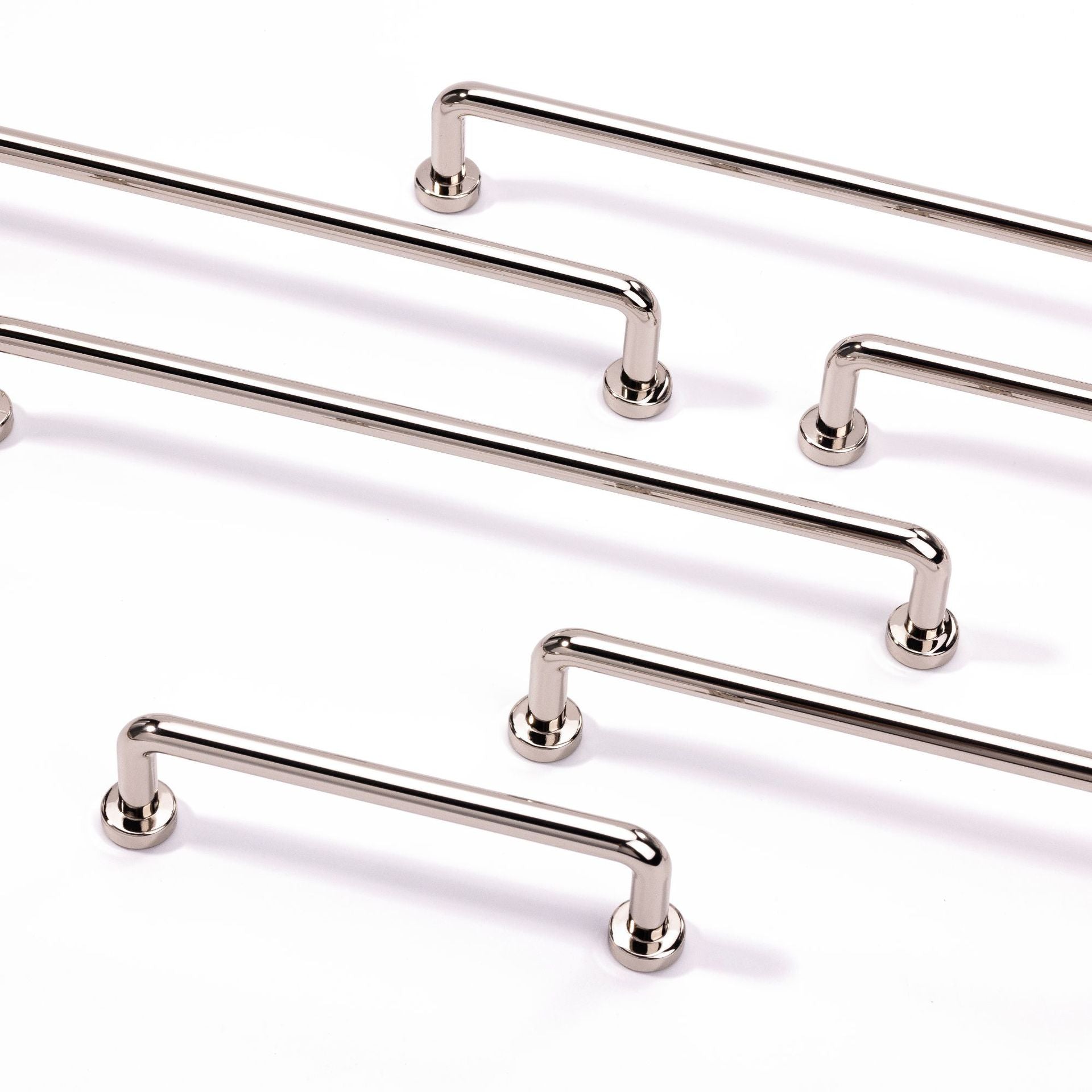 Chrome Zinc Alloy Cabinet Handles Wardrobe Cupboard Drawer Pulls