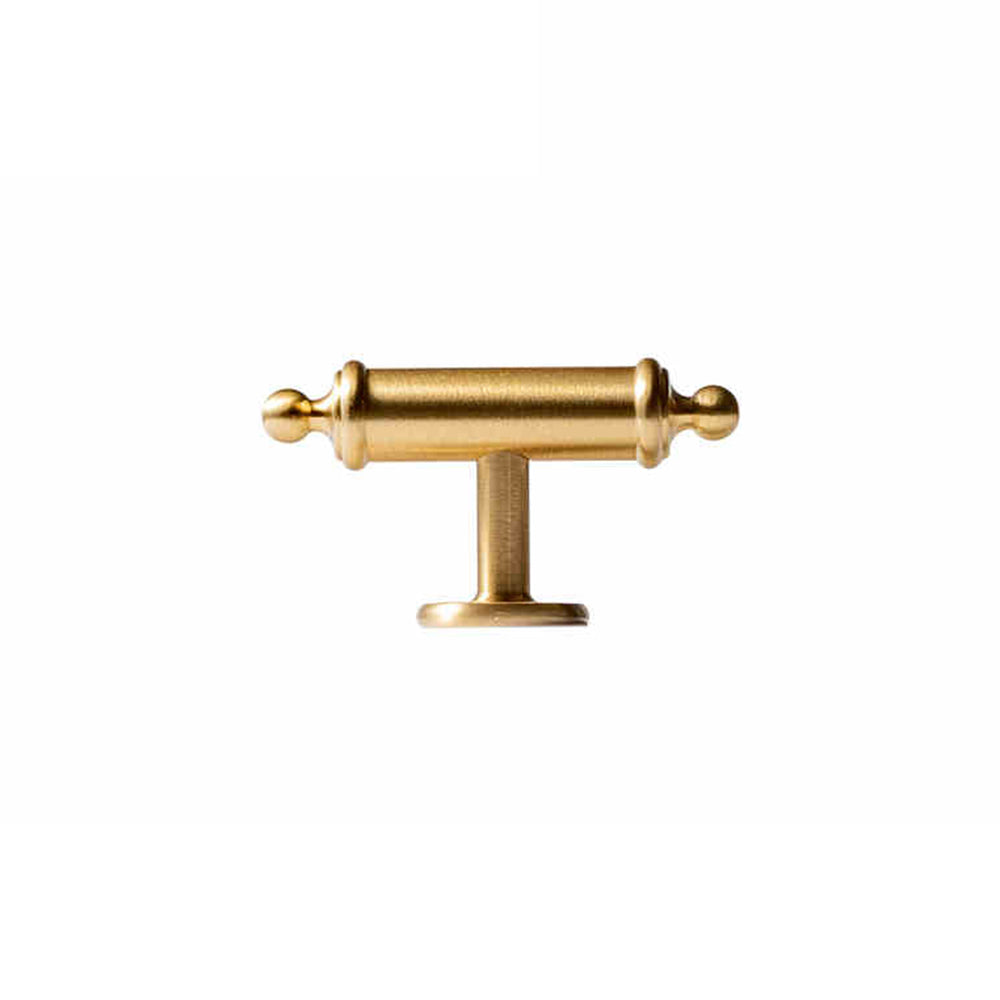 Gold Brass Stain Finish Kitchen Cabinet T Bar Handles