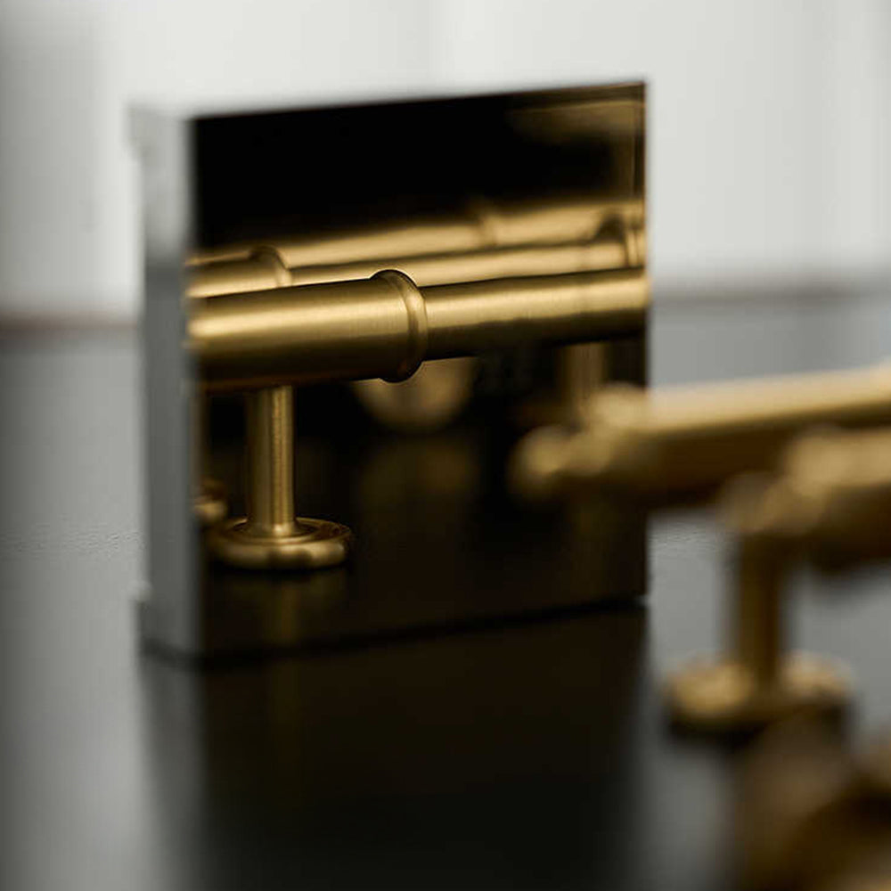Gold Brass Stain Finish Kitchen Cabinet T Bar Handles