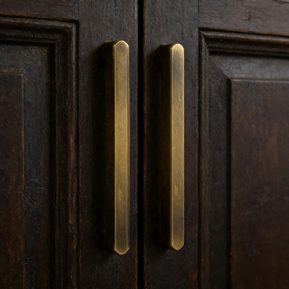 Antique Bronze Brass Edge Cabinet Handles
