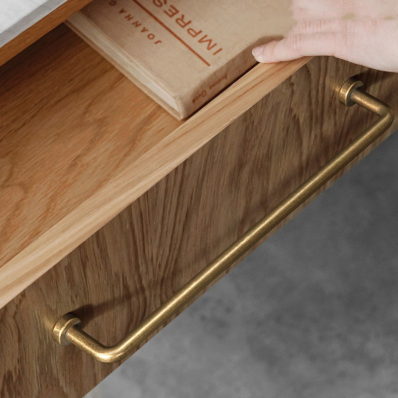 Classic Bronze Cabinet Handles for Kitchen Dresser Drawers