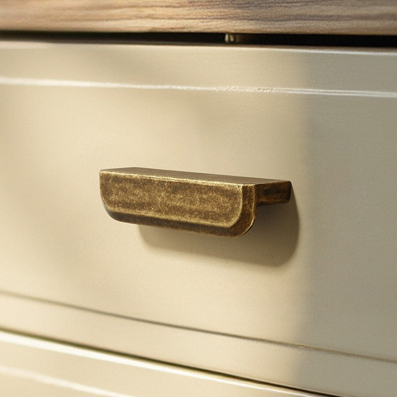 Antique Bronze Cabinet Handles Zinc Alloy Drawer Pulls