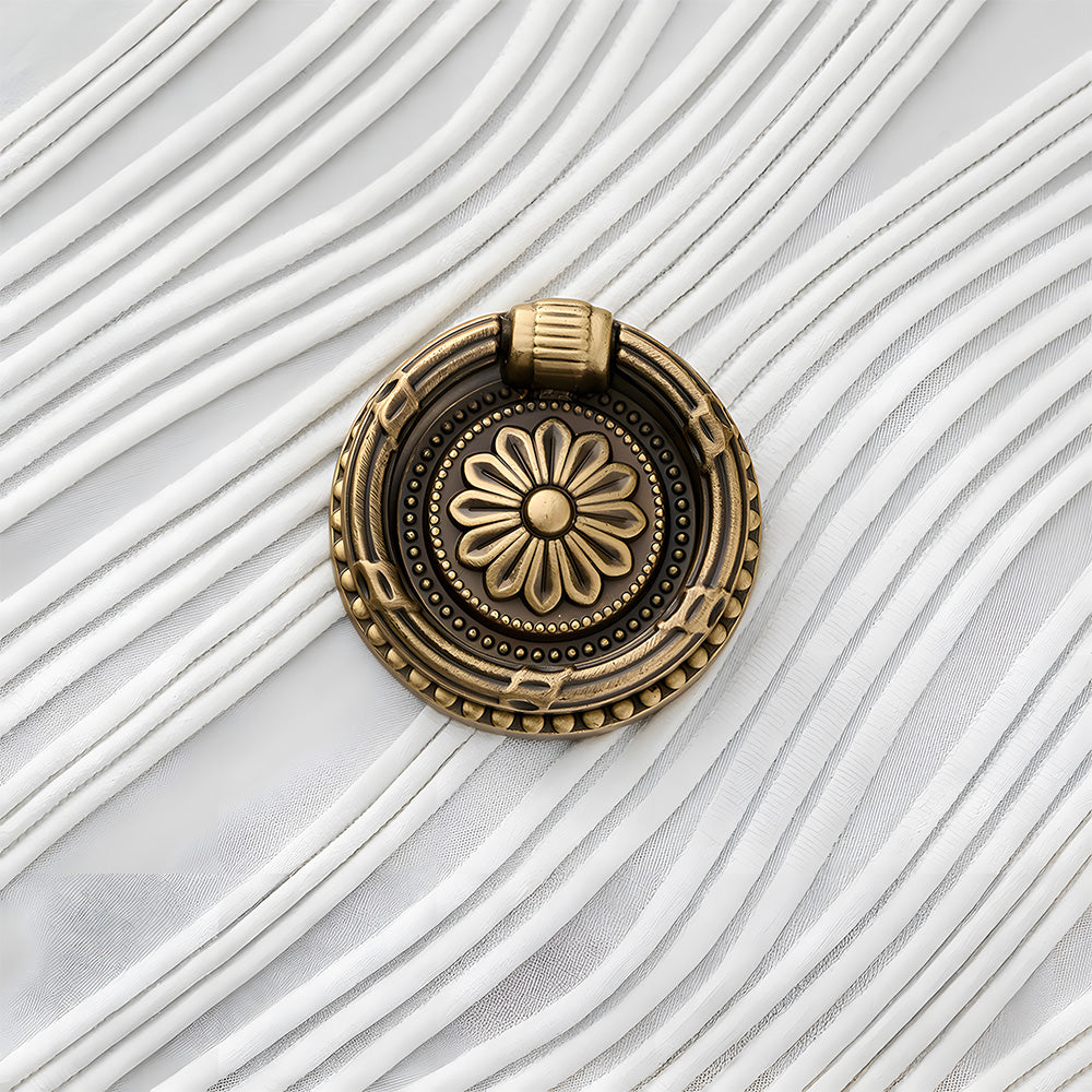 Antique Bronze Solid Brass Cupboard Handles & Cabinet Knobs