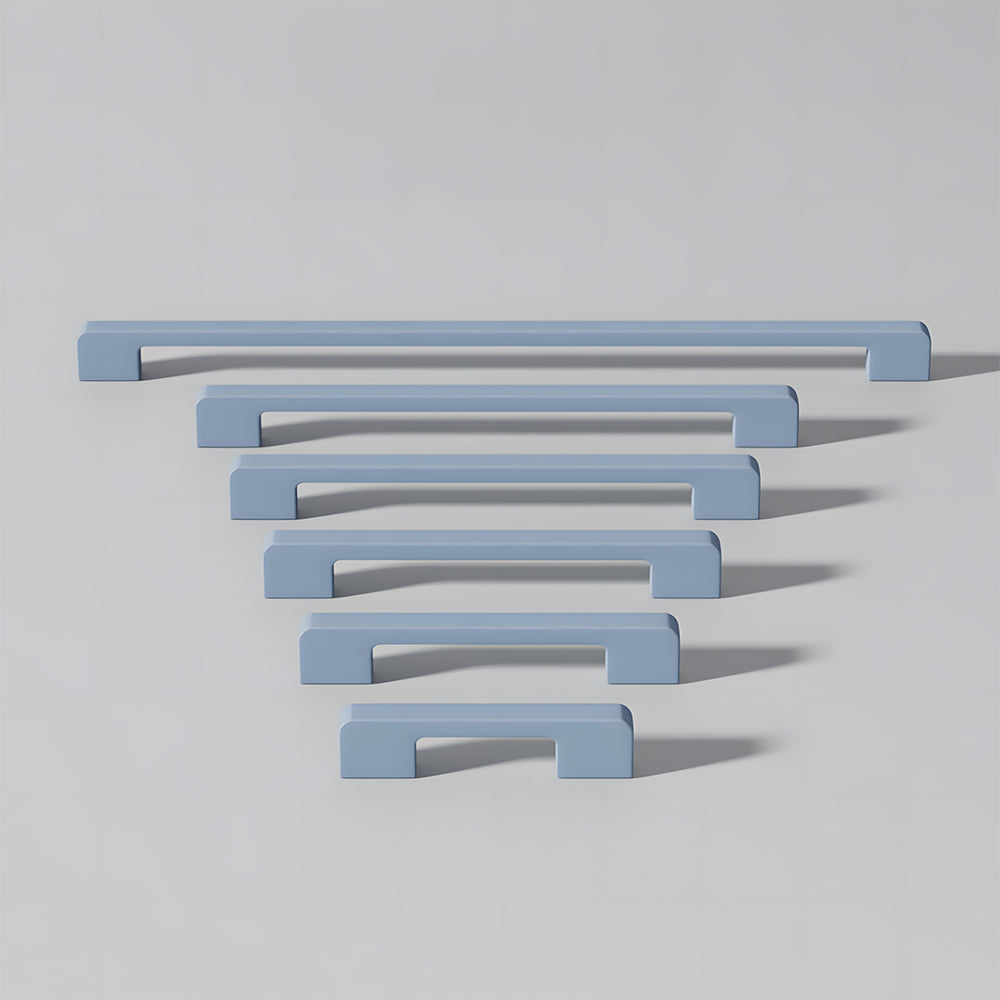 Simple Multi-Coloured Drawer Pulls Cupboard Handles
