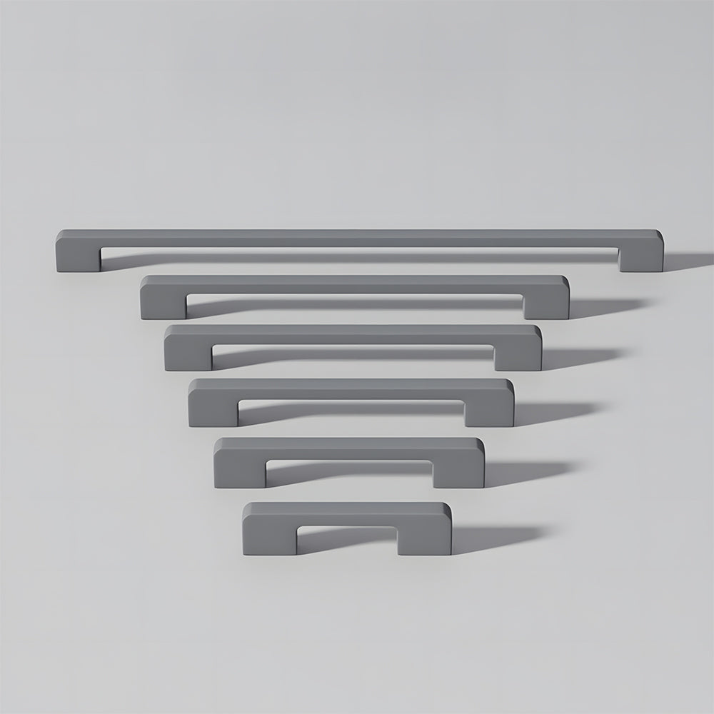 Simple Multi-Coloured Drawer Pulls Cupboard Handles