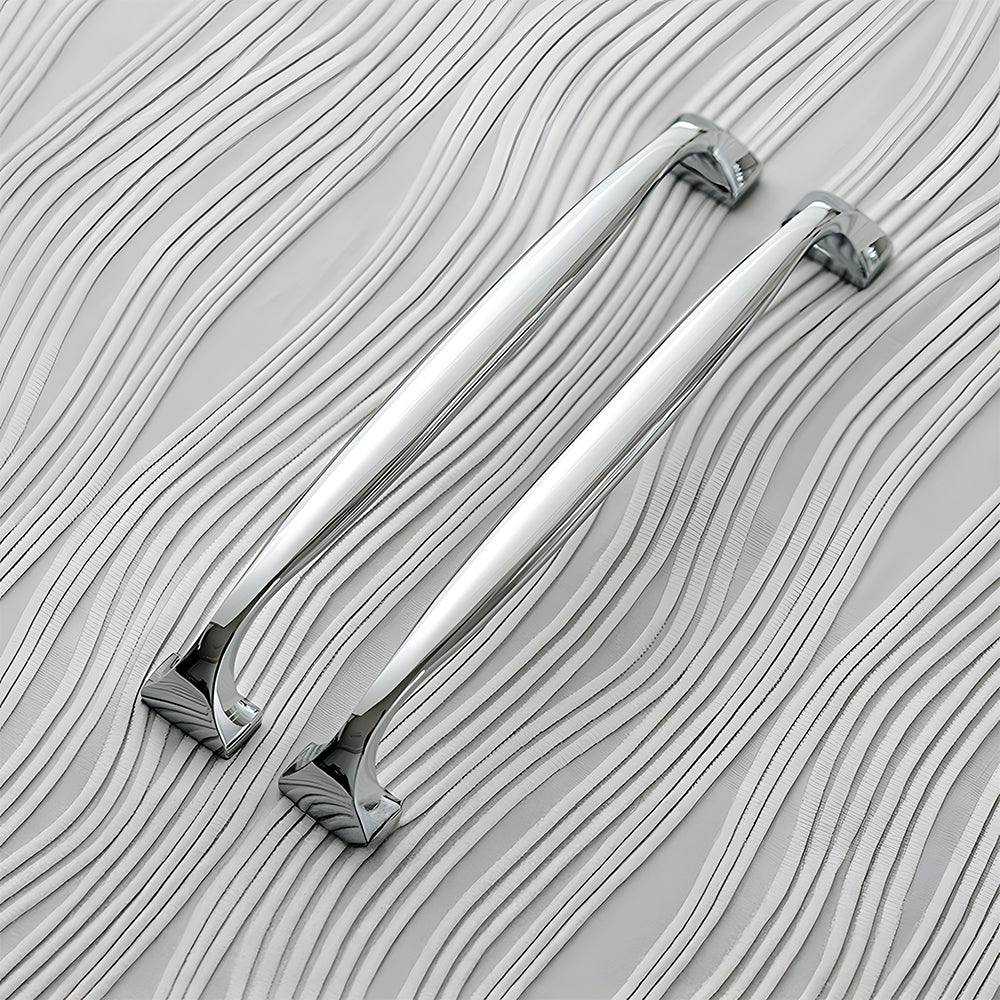 Antique Brass Finish Traditional Styled Cabinet Bow Handles