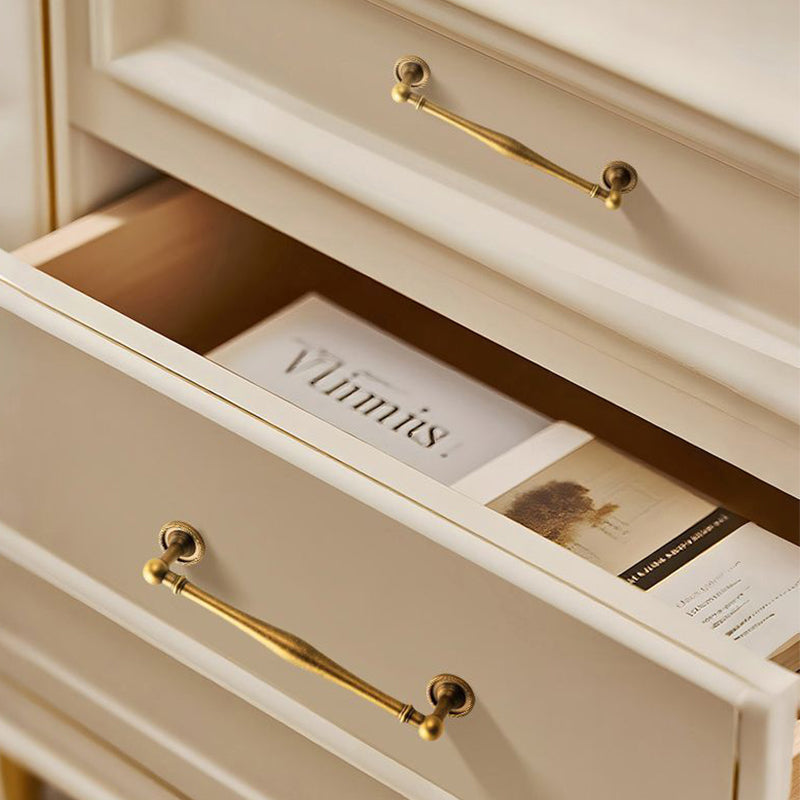 Vintage Antique Brass Cabinet Handles French Style Knobs