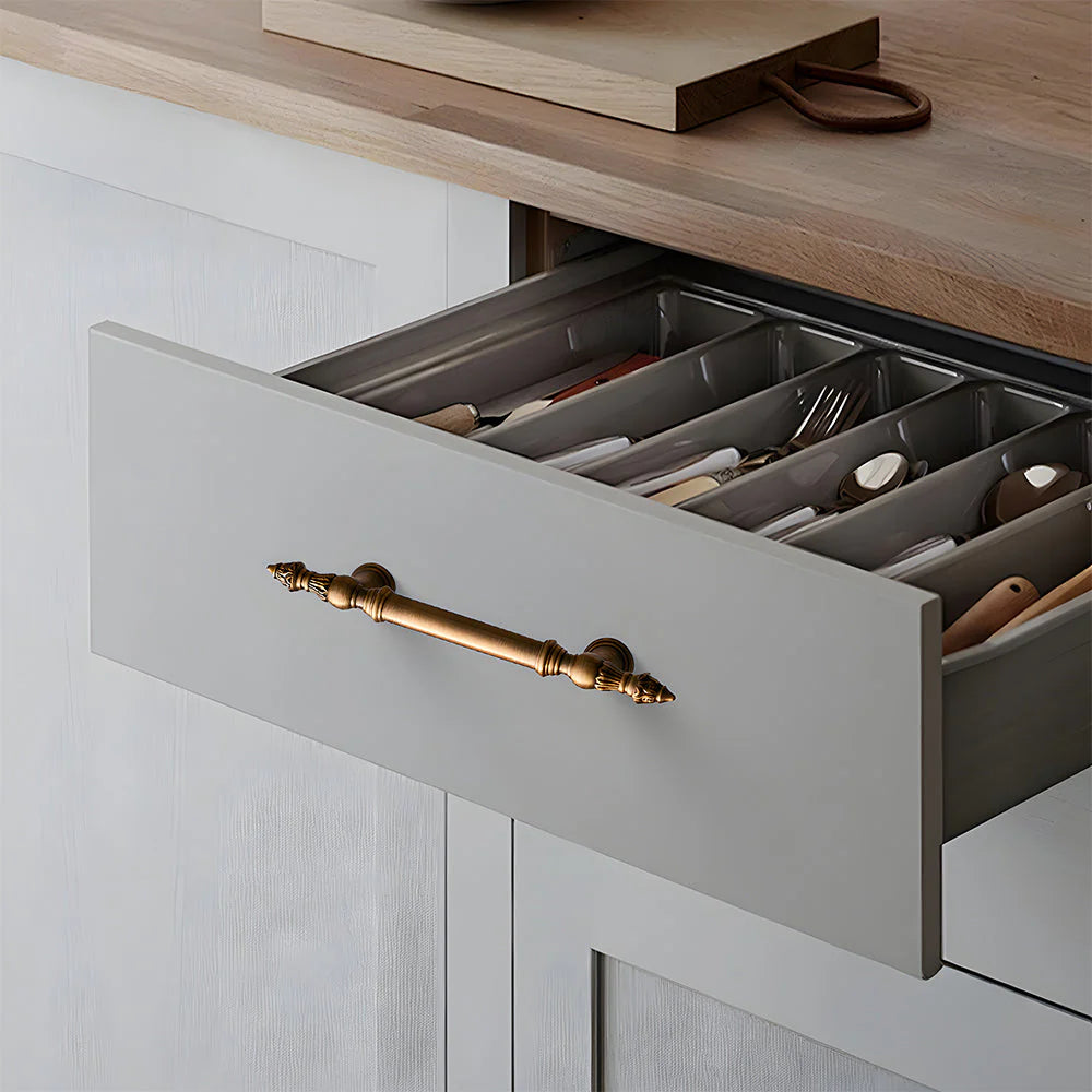 Retro Bronze Finish Kitchen Cabinet Door T Bar Handle