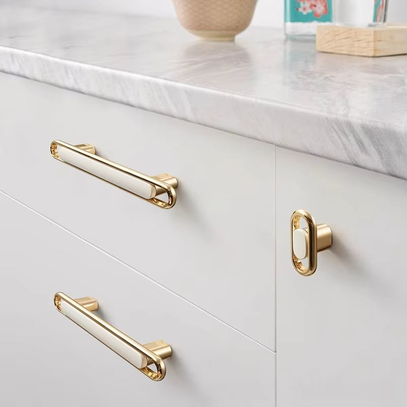 Havaro Modern Gold Kitchen Cabinet Handles Wardrobe Drawer Pulls havarohardware Havaro Modern Gold Kitchen Cabinet Handles Wardrobe Drawer Pulls havarohardware
