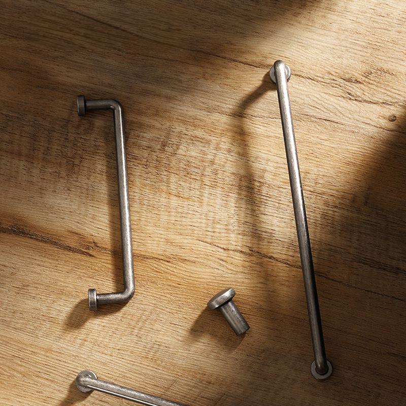 Antique Silver Solid Zinc Alloy Cabinet Cupboard Handles
