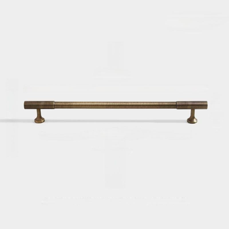 Luxury Stripe Pure Copper Antique Bronze Cabinet Handles