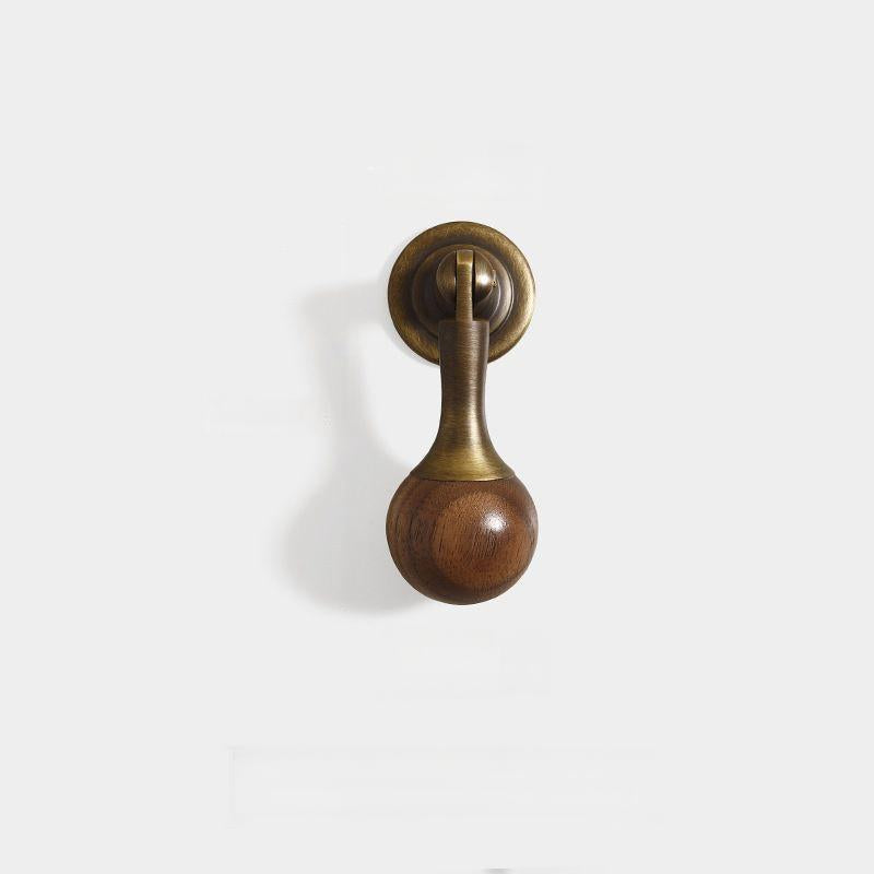 Retro Antique Bronze Walnut Brass Cabinet Handles For Kitchen