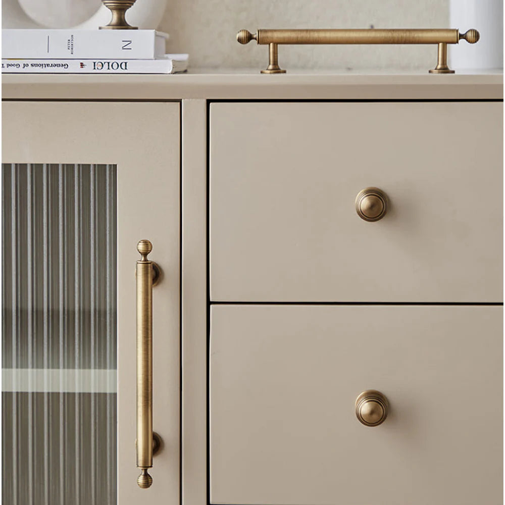 American Bronze Finish Cupboard Cabinet Door T Bar Handle