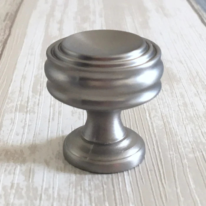 Brushed Nickel Zinc Alloy Bar Cabinet Handles Pulls