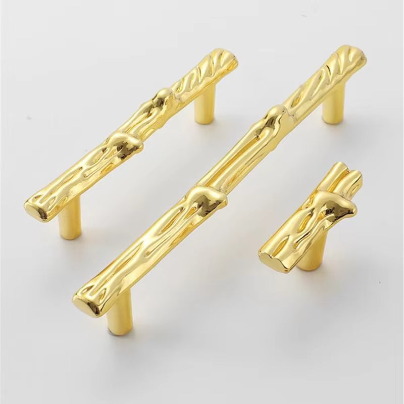 Minimalist Tree Branch Zinc Alloy Wardrobe Cabinet Handle