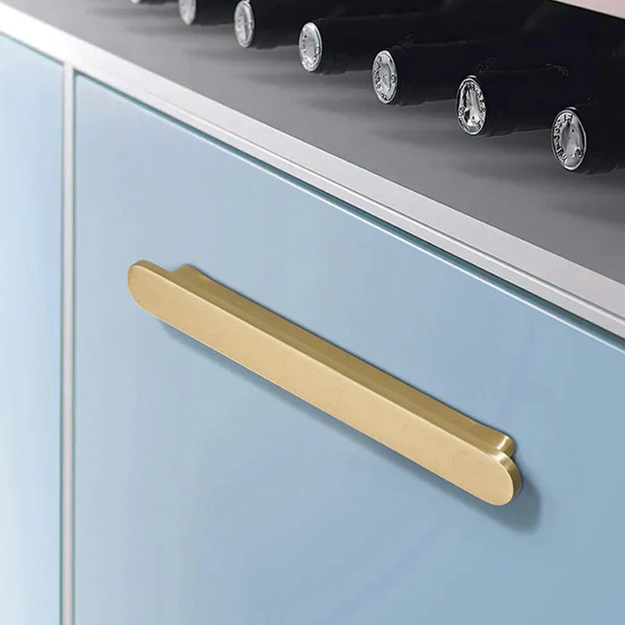 Brushed Gold Finish Cabinet Cupboard Bar Handles