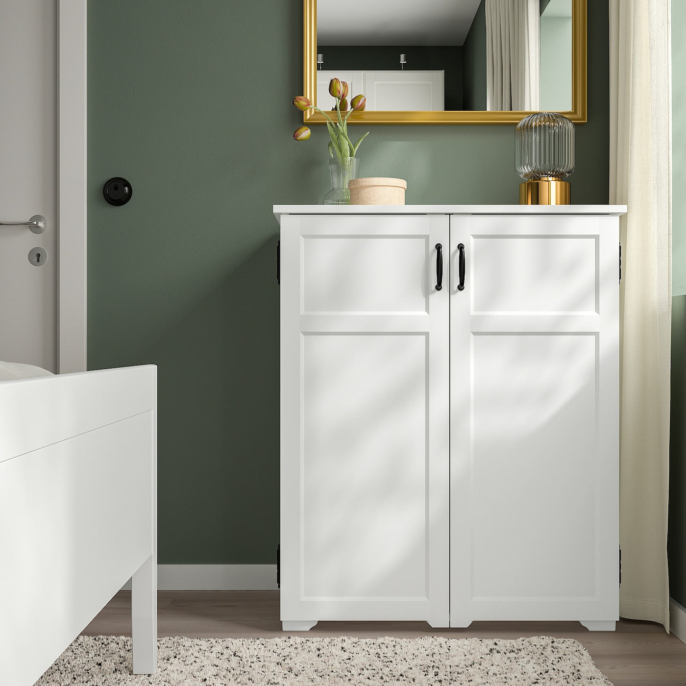 Minimalist Black Bow Kitchen Cabinet Handles Pulls