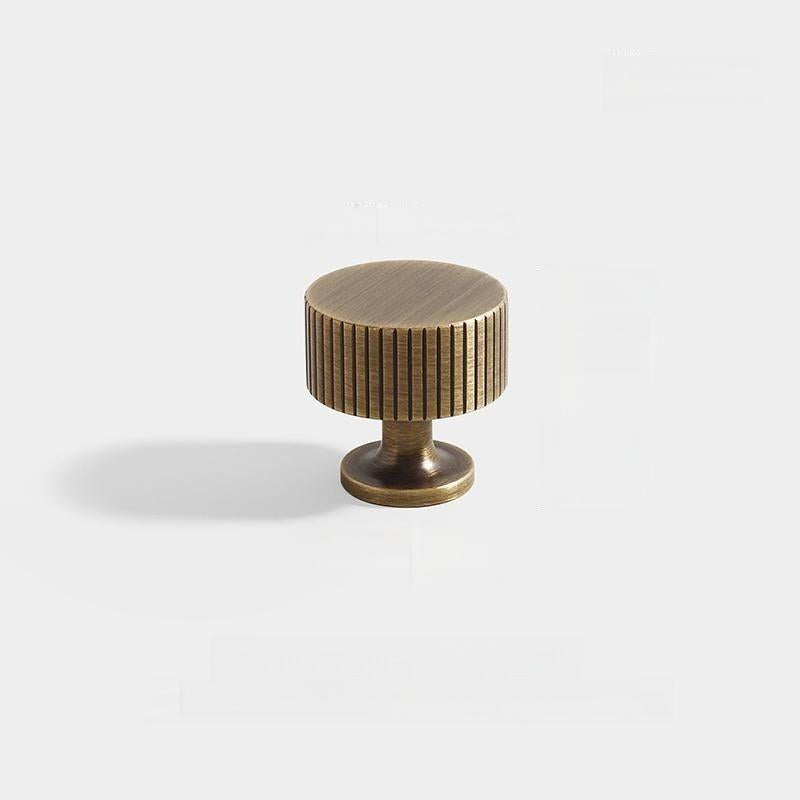 Luxury Stripe Pure Copper Antique Bronze Cabinet Handles